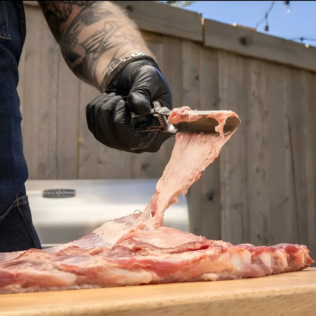 Rib Prep Pro™ 2.0 | One-Pull Membrane Remover for Effortless BBQ Prep