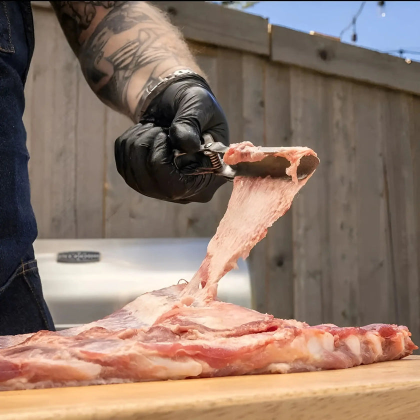 Rib Prep Pro™ 2.0 | One-Pull Membrane Remover for Effortless BBQ Prep