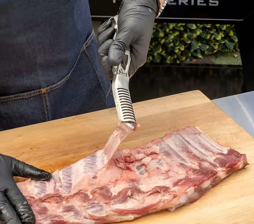 Rib Prep Pro™ 2.0 | One-Pull Membrane Remover for Effortless BBQ Prep