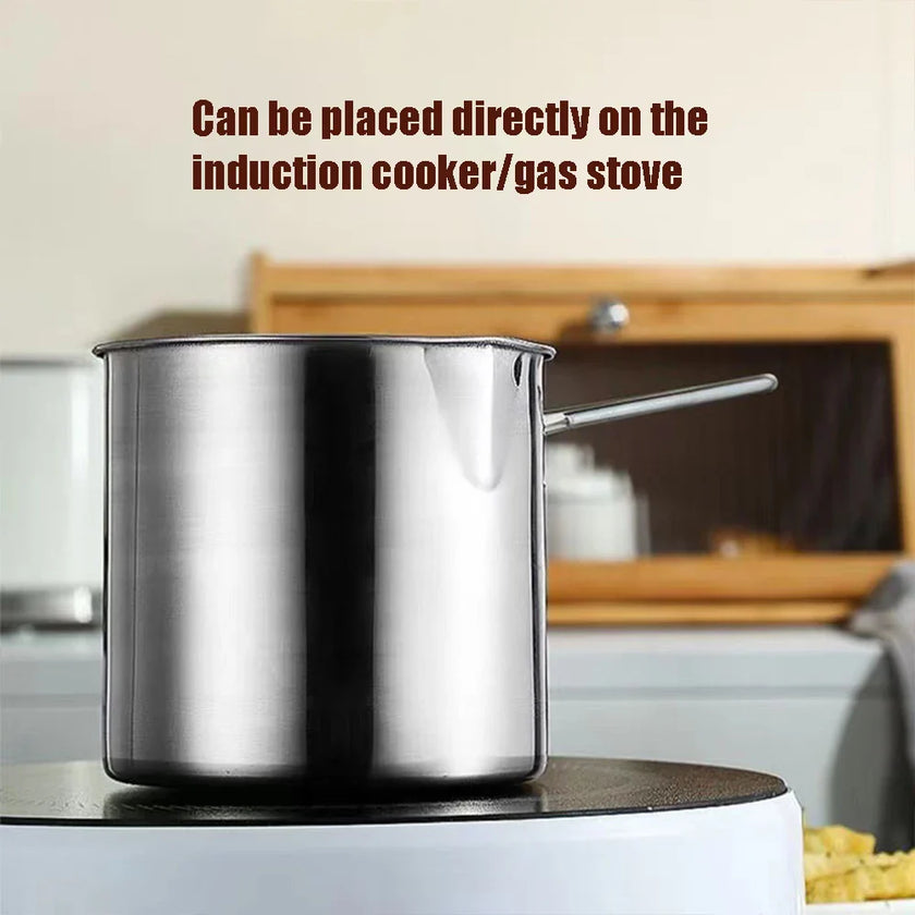 Stainless Steel Fry King™ | 4-in-1 Oil Filter Pot & Deep Fryer